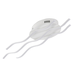 Candil de Led Luxury Wave 54W Luminic Led Blanco