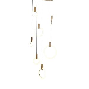 Candil de Led Ring 96 W Luminic Led