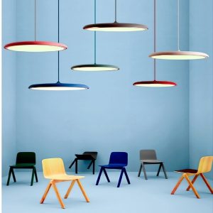 Candil led FLATUN 24w Marca Leon Iluminación