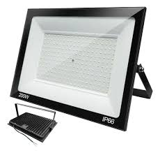 Reflector Led 200w Exterior Luz Blanca Potente IPP66