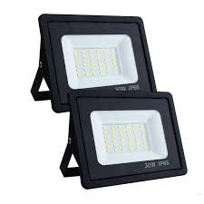 Reflector LED 30 W (300 W) Luz blanca 4 PIEZAS