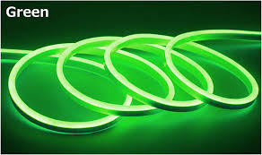 Tira neon led verde caja 20 piezas Colores a elegir